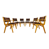 Ensemble de six chaises