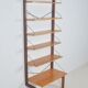 Rare Danish wall rack designed by Cadovius, 1960s