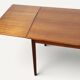 Extendable dining table in Scandinavian teak - 1960s