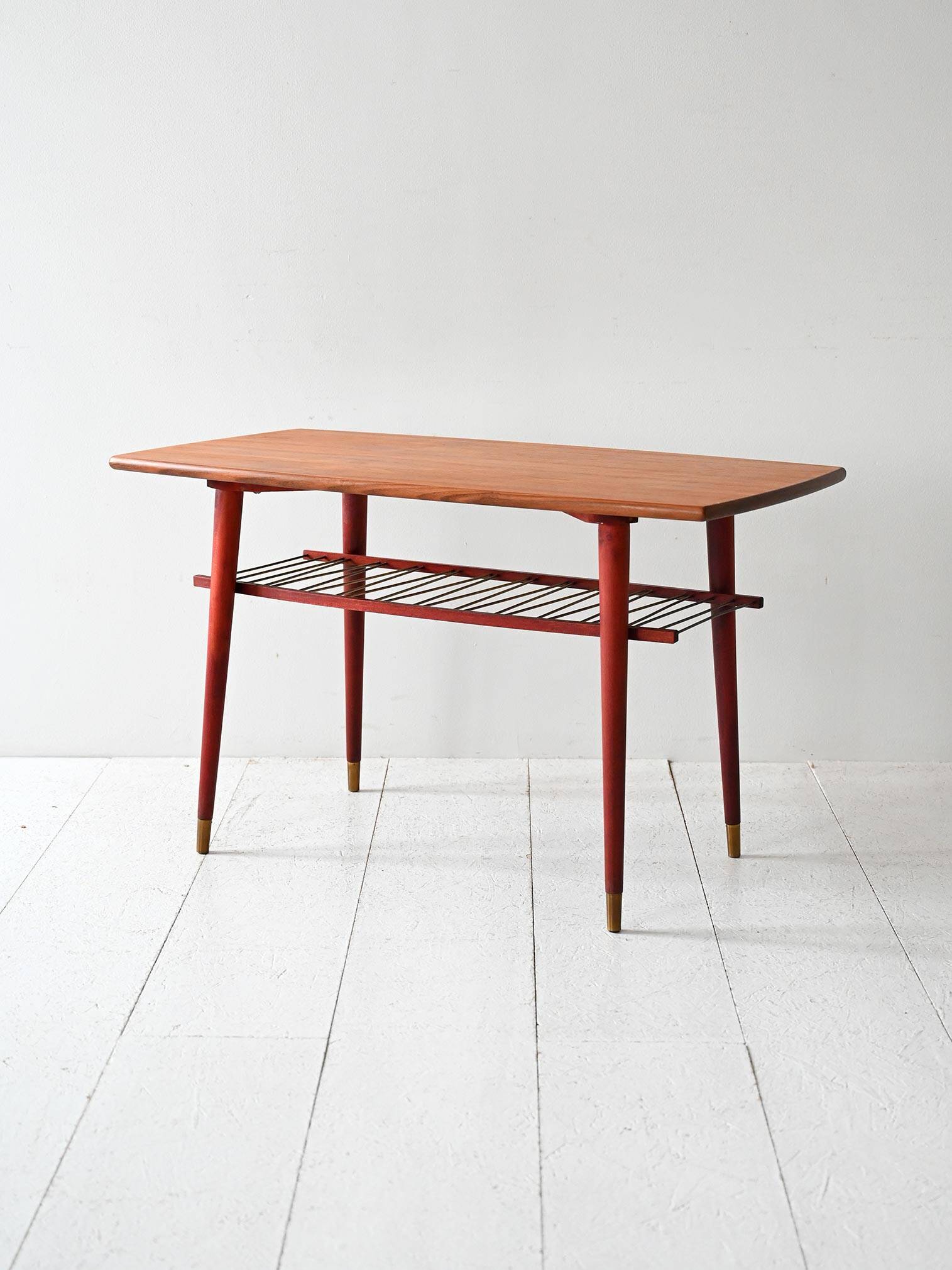 1960s Scandinavian teak coffee table