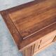 Brutalist Handcrafted Oak 2 Door Cabinet, Belgium, 1950s