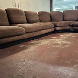 Modular 8-seater sofa by Willy Rizzo. Super C model