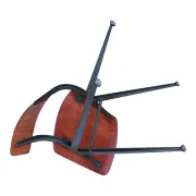 Vintage Presikhaaf chair – Pagholz and compass legs, 1960s