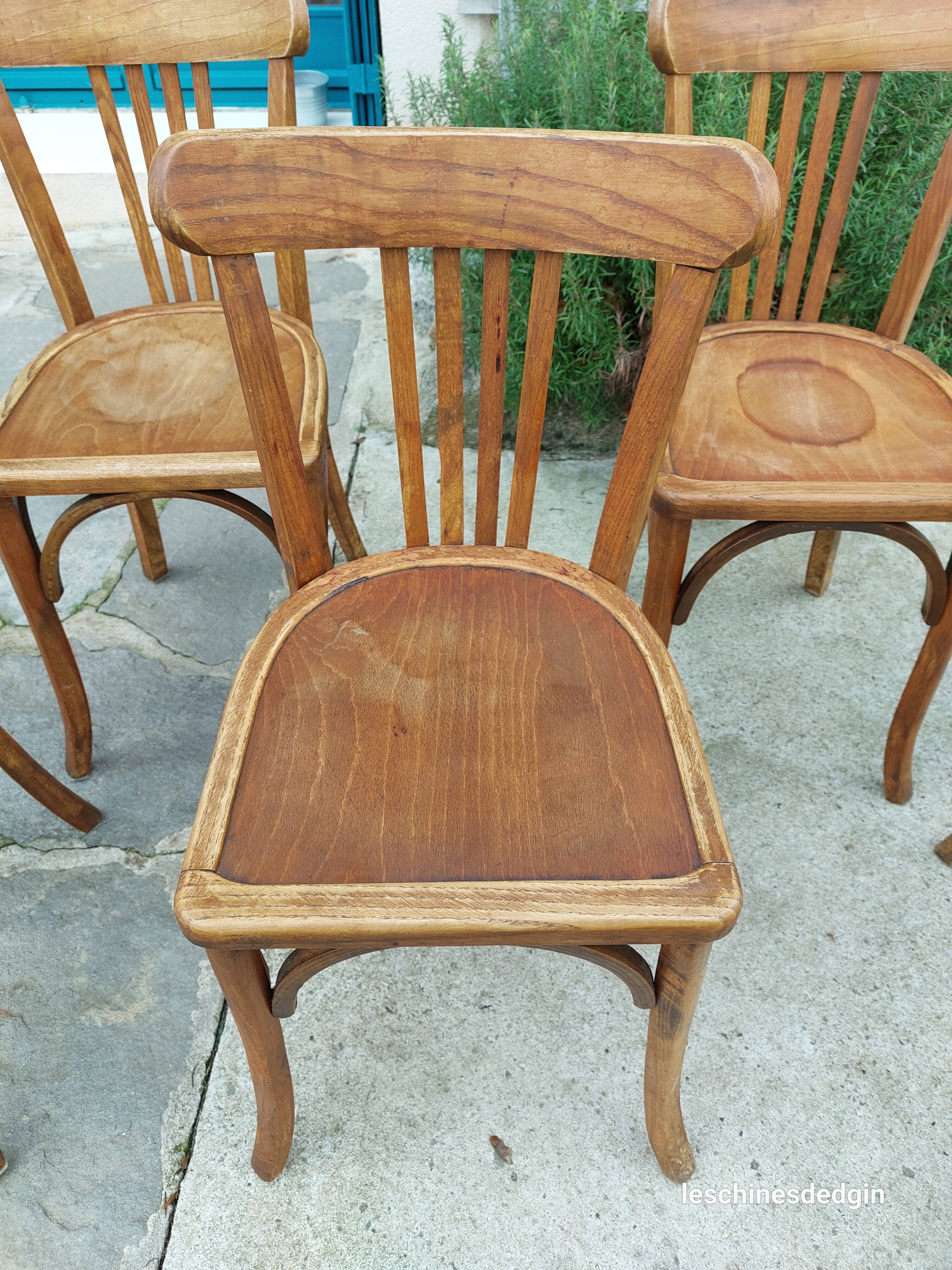 6 Luterma bistro chairs