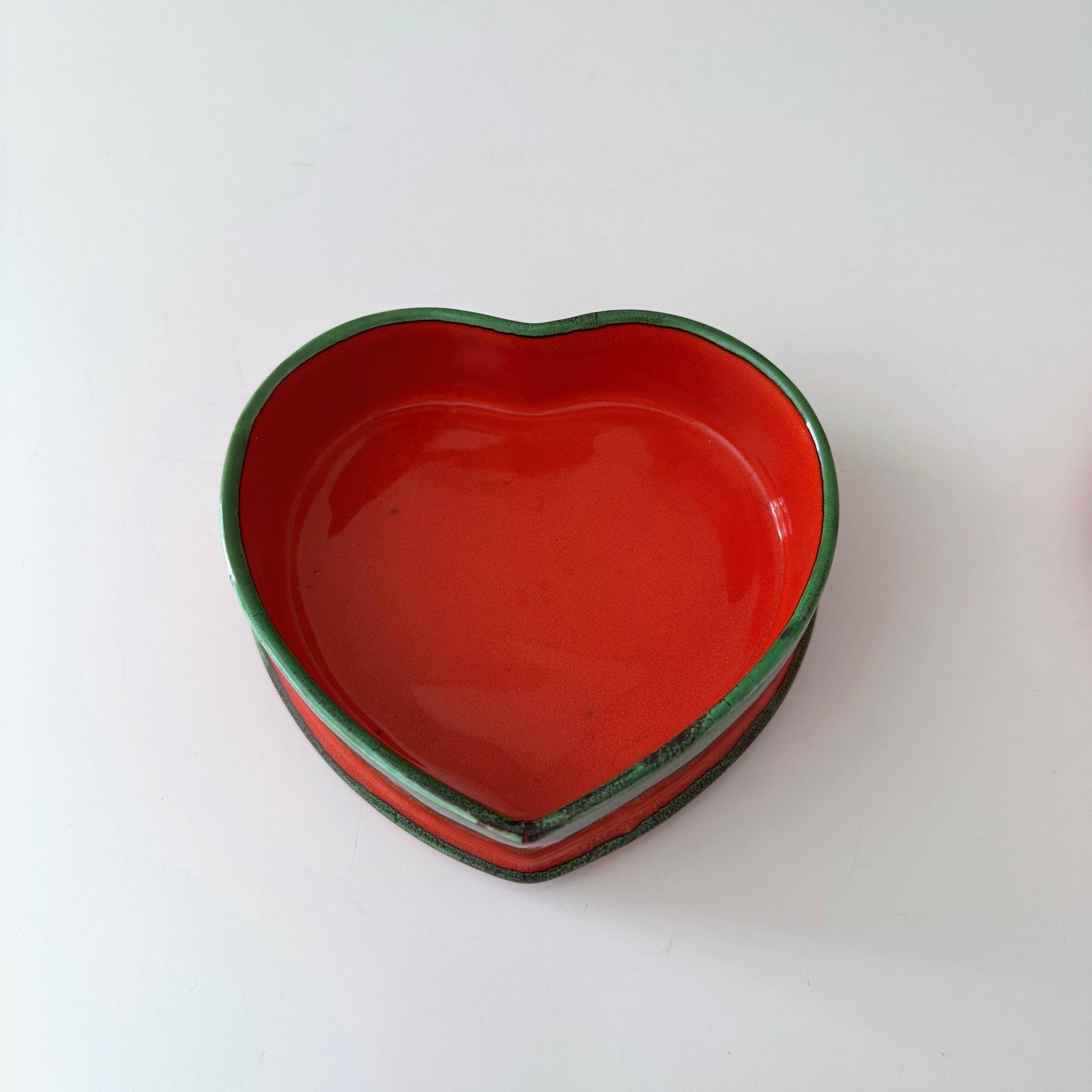 Piroschka heart-shaped jar, Villeroy and Boch Gallo