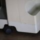 Vintage Boby Joe Colombo dessert trolley, space age 1970 Italian design.