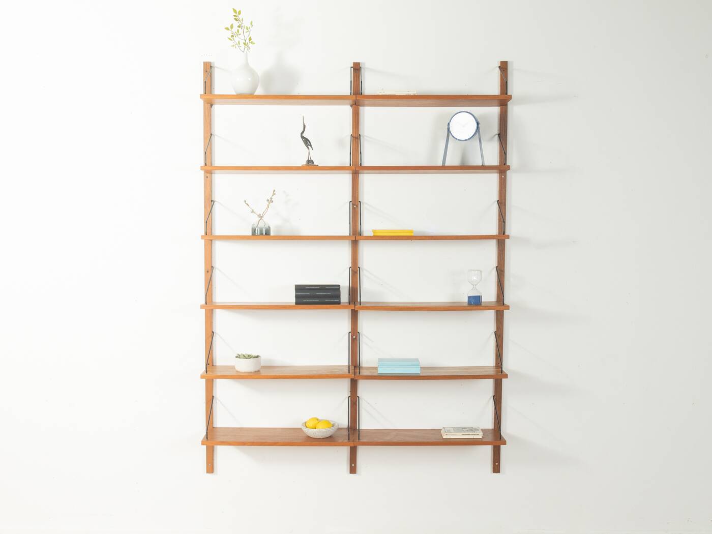 Classic wall shelf by Poul Cadovius for Cado, 1950s, teak veneer