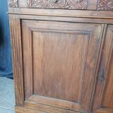 Low art deco walnut sideboard