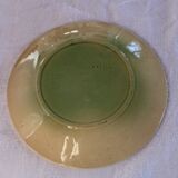 Plate Barbotine Salins Grape Vine Leaf