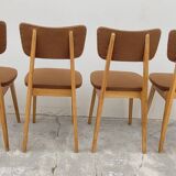 Série de 4 chaises vintage- 1950s