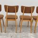 Série de 4 chaises vintage- 1950s