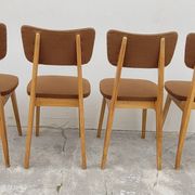Série de 4 chaises vintage- 1950s