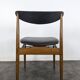 Set of 6 Scandinavian teak chairs
