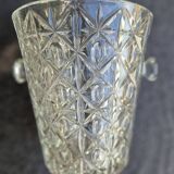 70s/80s glass champagne bucket