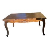 Table à manger de style Louis XV à rallonges à l'italienne – XXe siècle