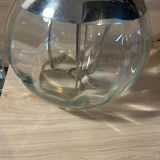 Crystal and silver-plated metal champagne bucket