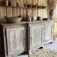 Antique primitive sideboard, side table
