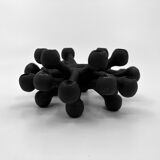 "The Spider" Cast Iron Candlesticks • Dansk Designs • 1962