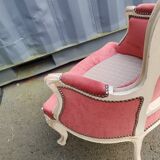 Paire de fauteuils anciens style Louis XV