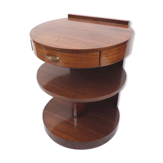 Art deco bedside table in rosewood veneer Michel Dufet