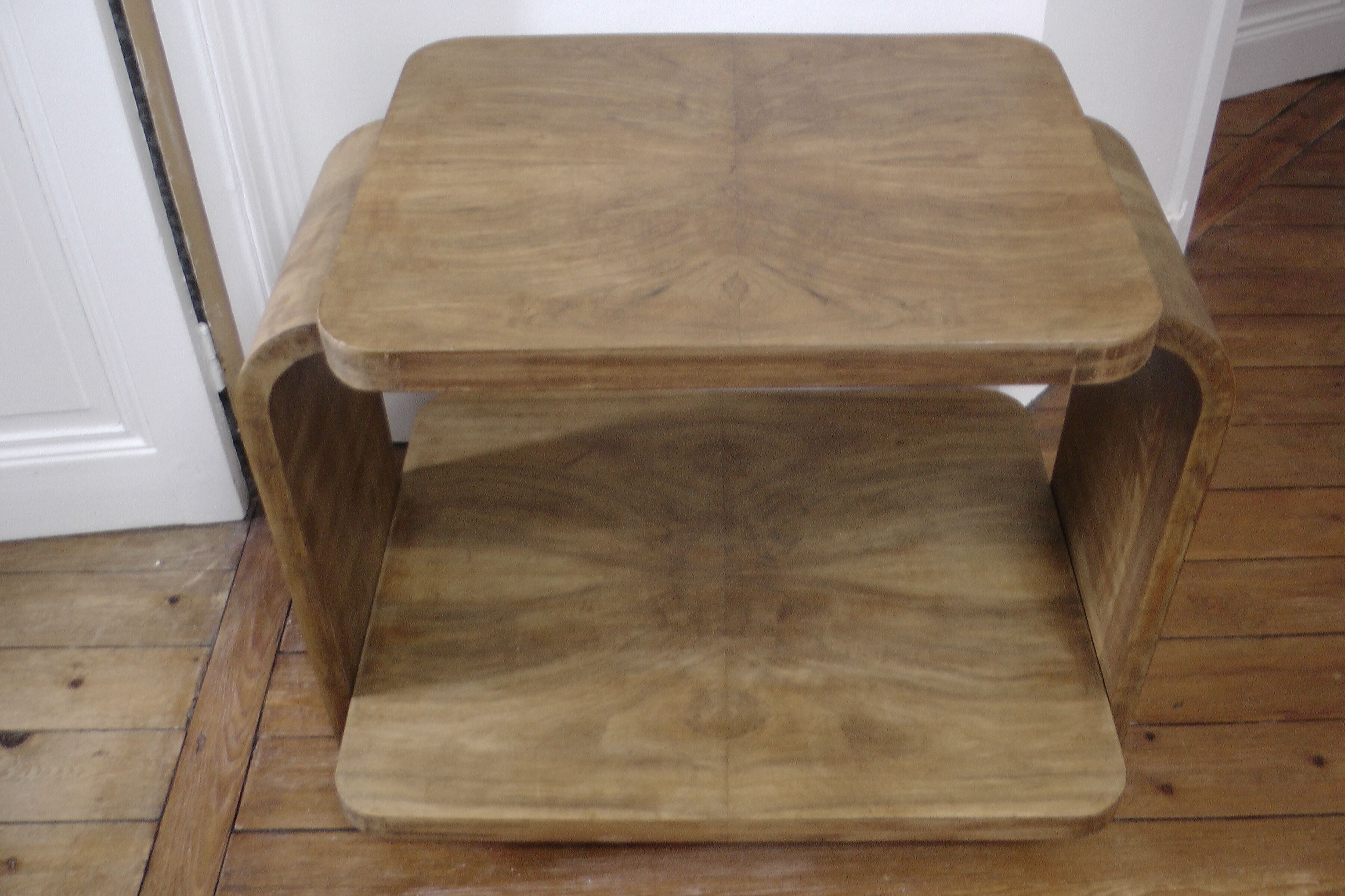 Table basse double plateau années 30/40
