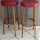 Pair of Bar stools from Baumann vintage 1970s