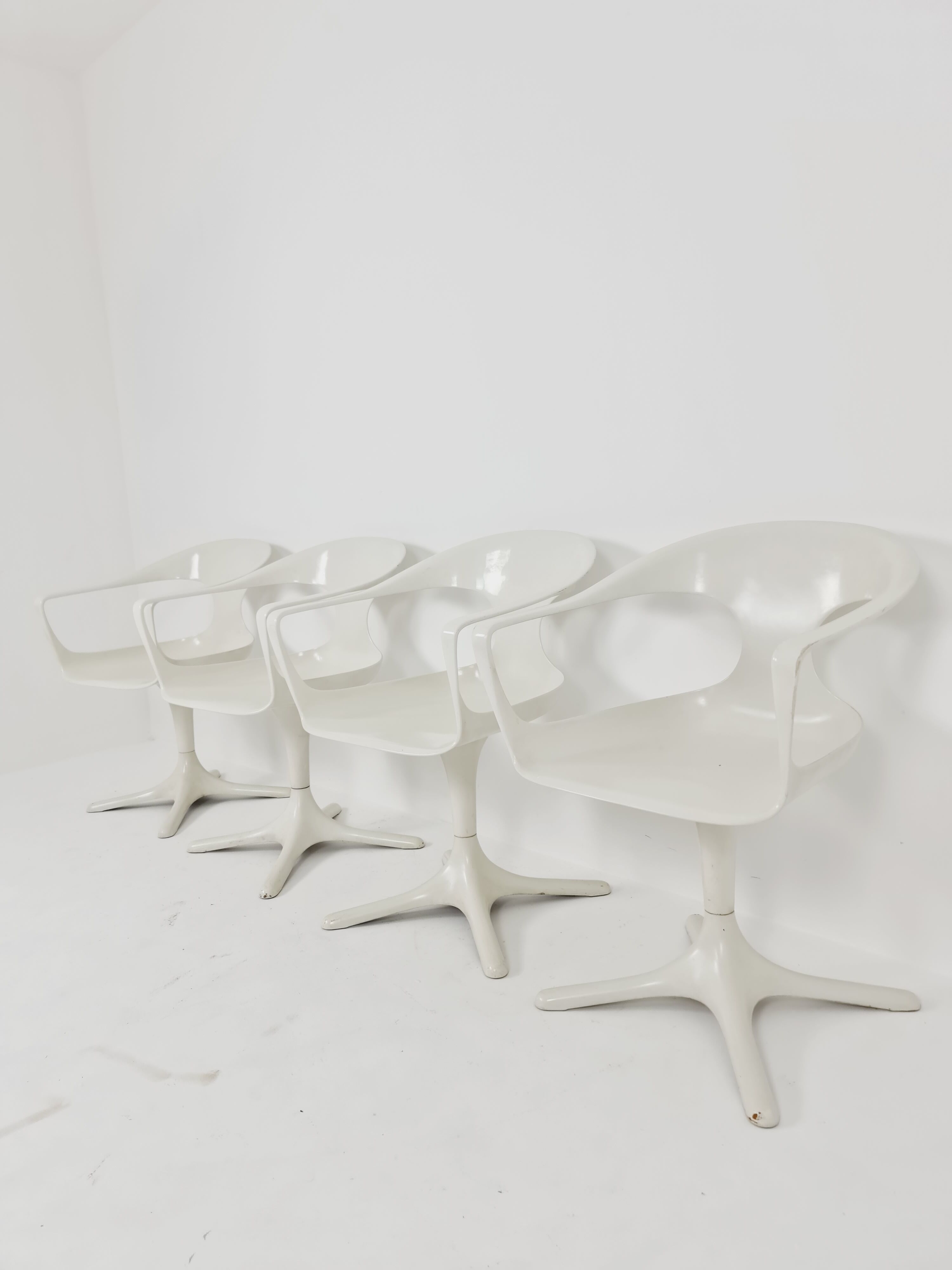 Set space age par Konrad Schäfer pour Interlübke