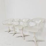 Space Age Dining Set by Konrad Schäfer for Interlübke, Set of 5