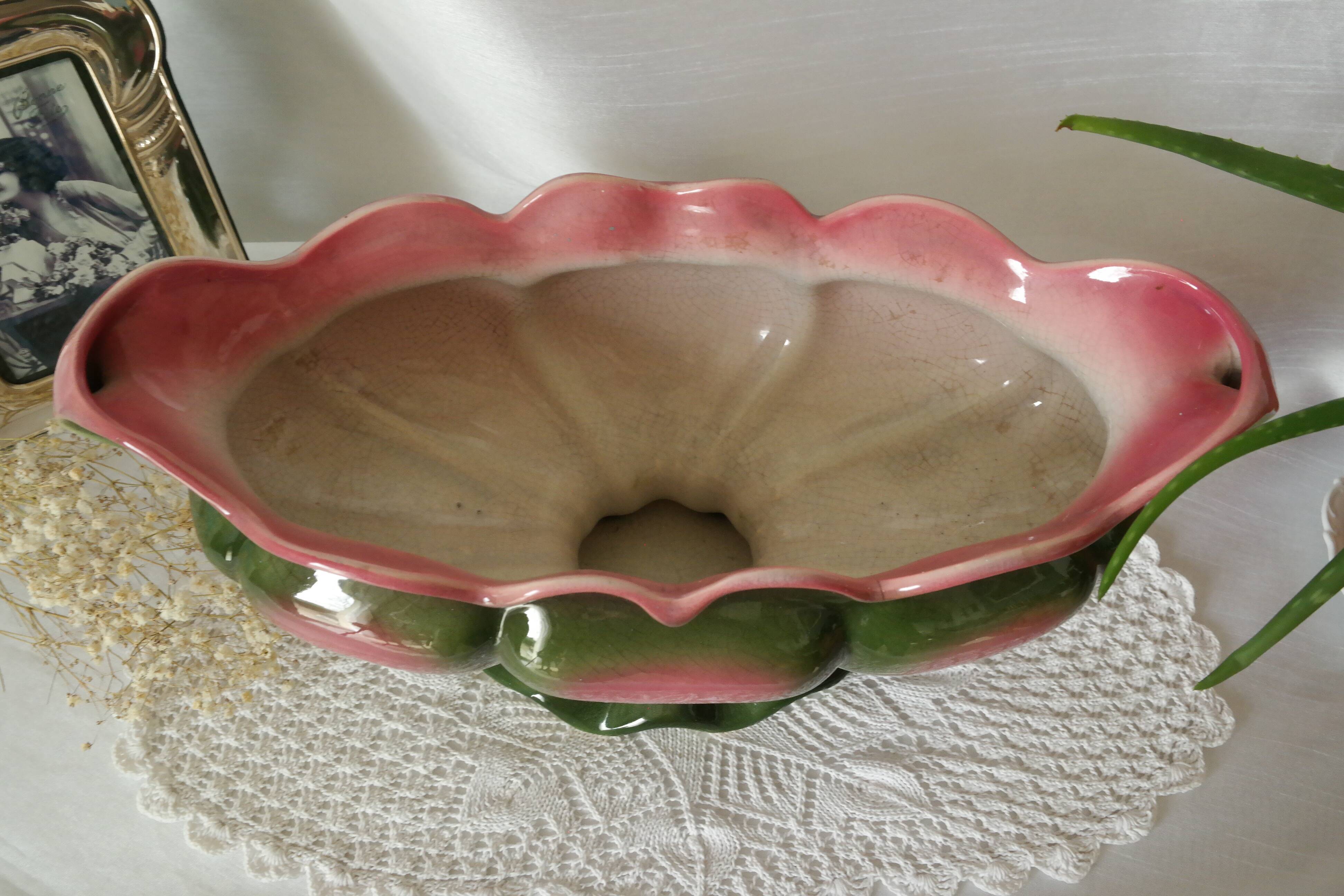Orchies art deco slip planter