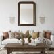 Large Louis-Philippe mirror 19th century - 80 x 107 cm