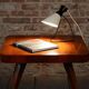 Mid-Century Czech Table Lamp in Metal attributed to J. Hůrka for Napako, 1950s