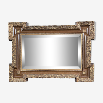 Miroir biseauté style Napoléon III 80x56cm