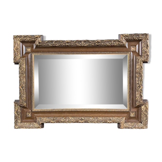 Miroir biseauté style Napoléon III 80x56cm