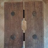 Milking stool, peasant art (19th century)