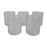 Vintage whisky glasses