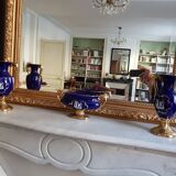 Vases fireplace trim Louis XV style