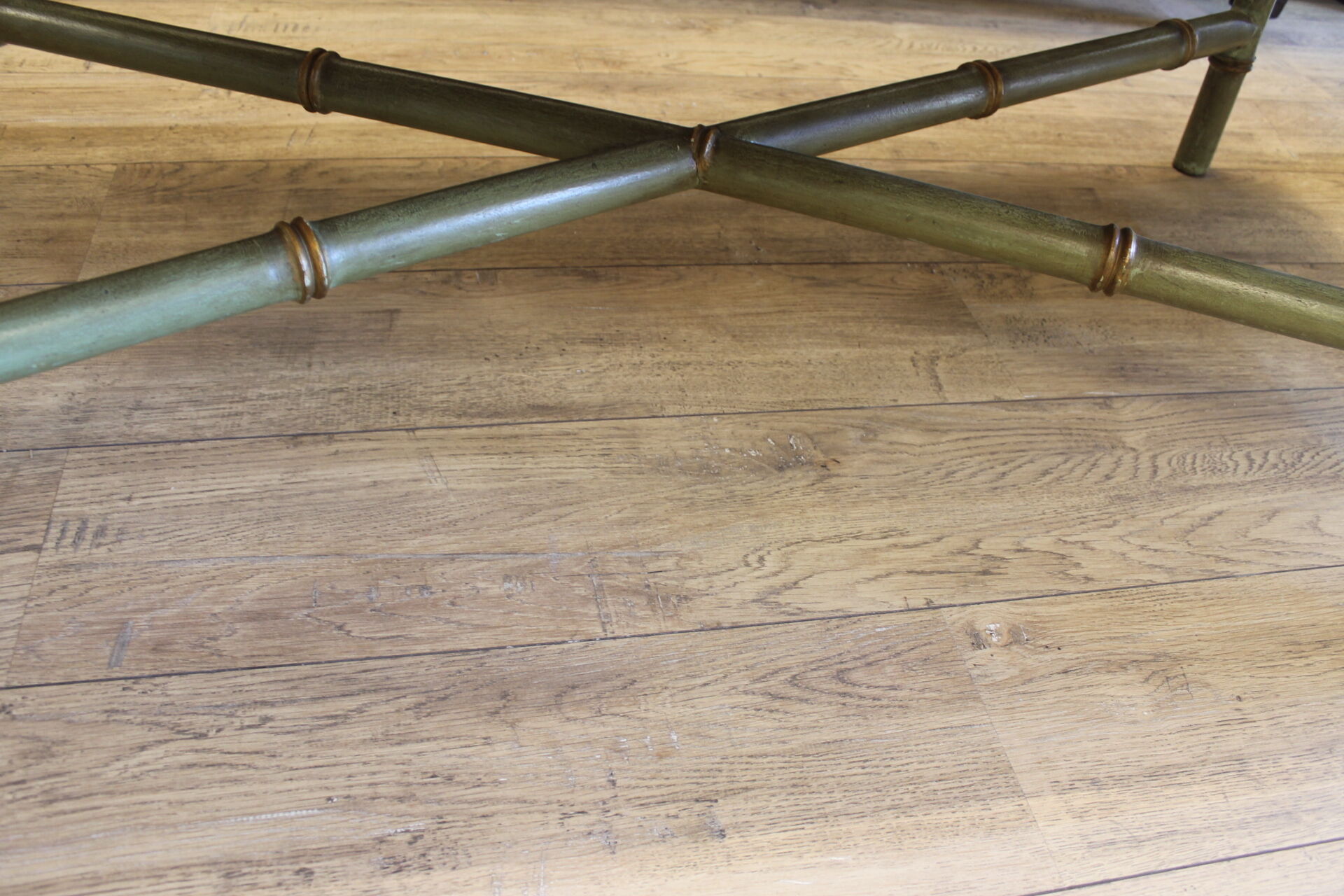 BAMBOO TABLE , TRAVERTINE XX EME