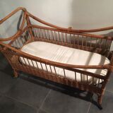 Rattan cradle