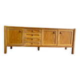 Vintage wooden sideboard / buffet / long cabinet