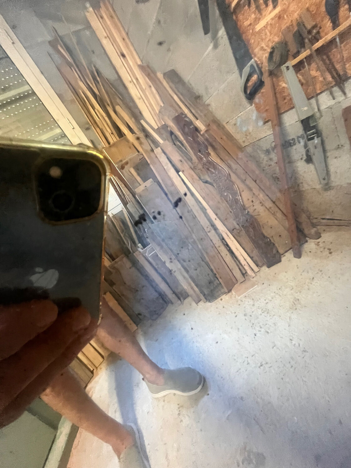 Miroir doré
