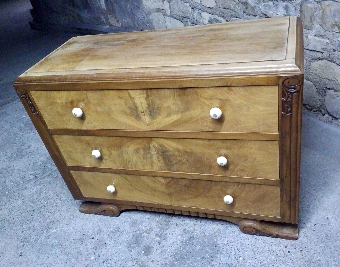 Large chest of drawers vintage
