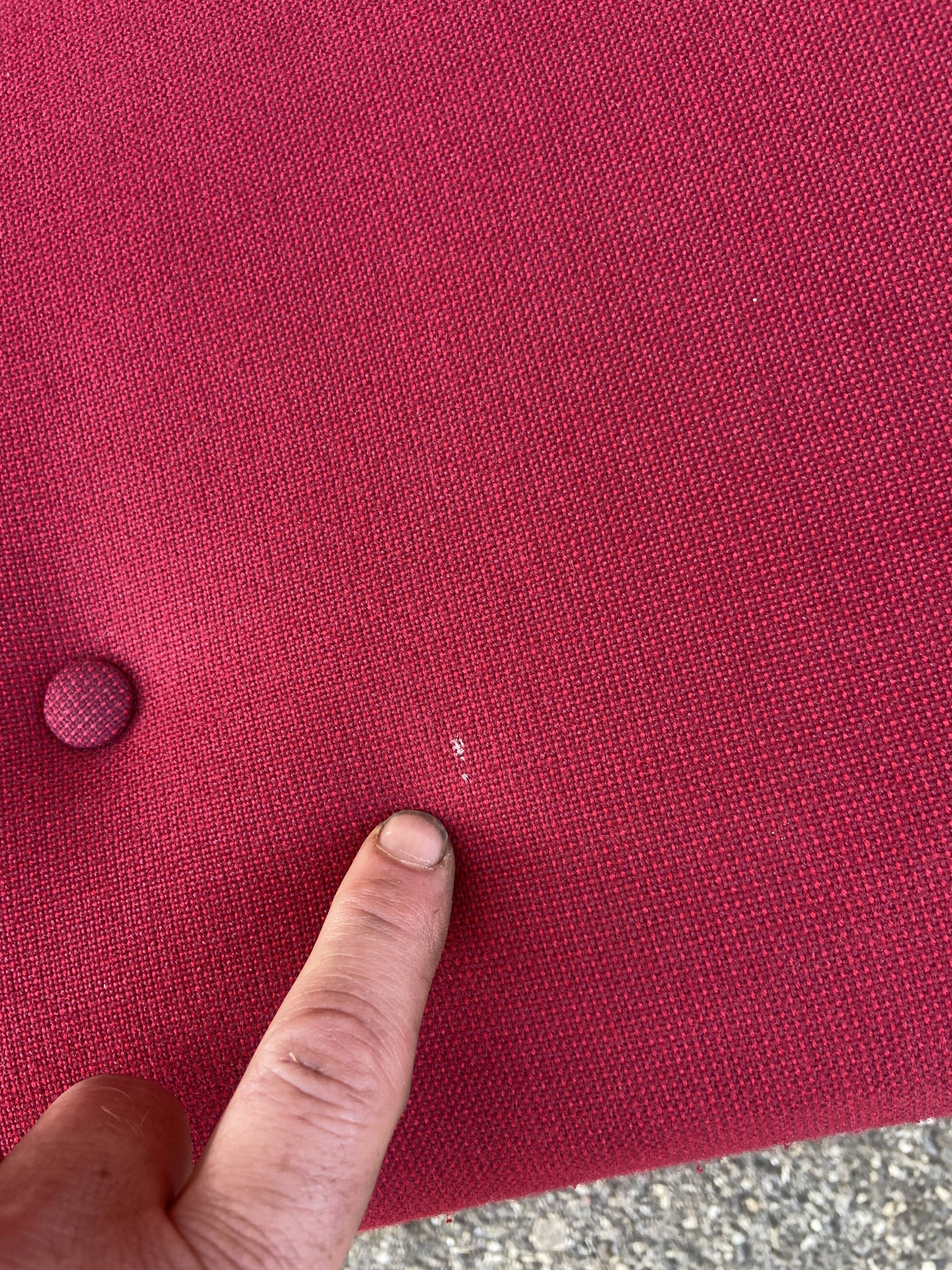 Pair of armchairs design Polsterstühle Röder & Söhne Frankfurt