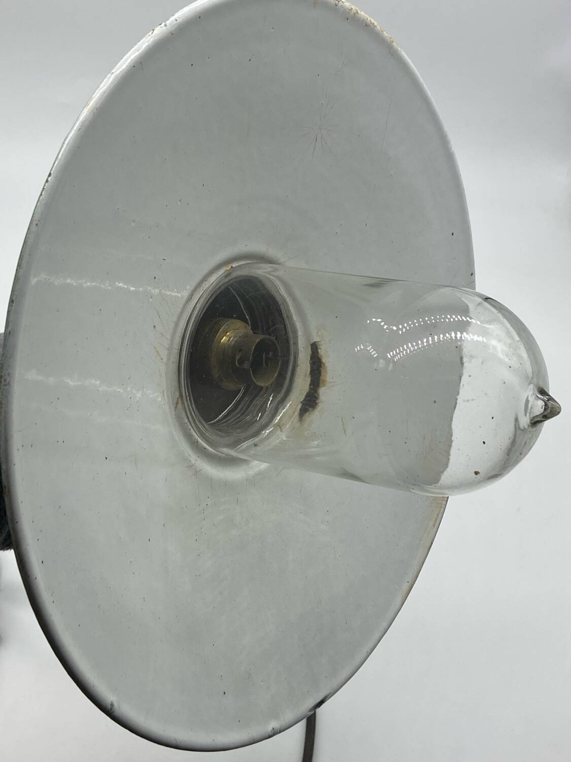 Antique courtyard/outdoor/farm lamp/swan neck