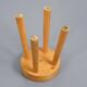 Solid pine stool, Charlotte Perriand 1960s