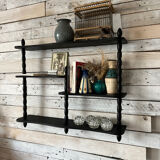 Blackened Napoleon shelf