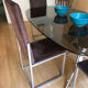 Set de 4 chaises vintage 70s