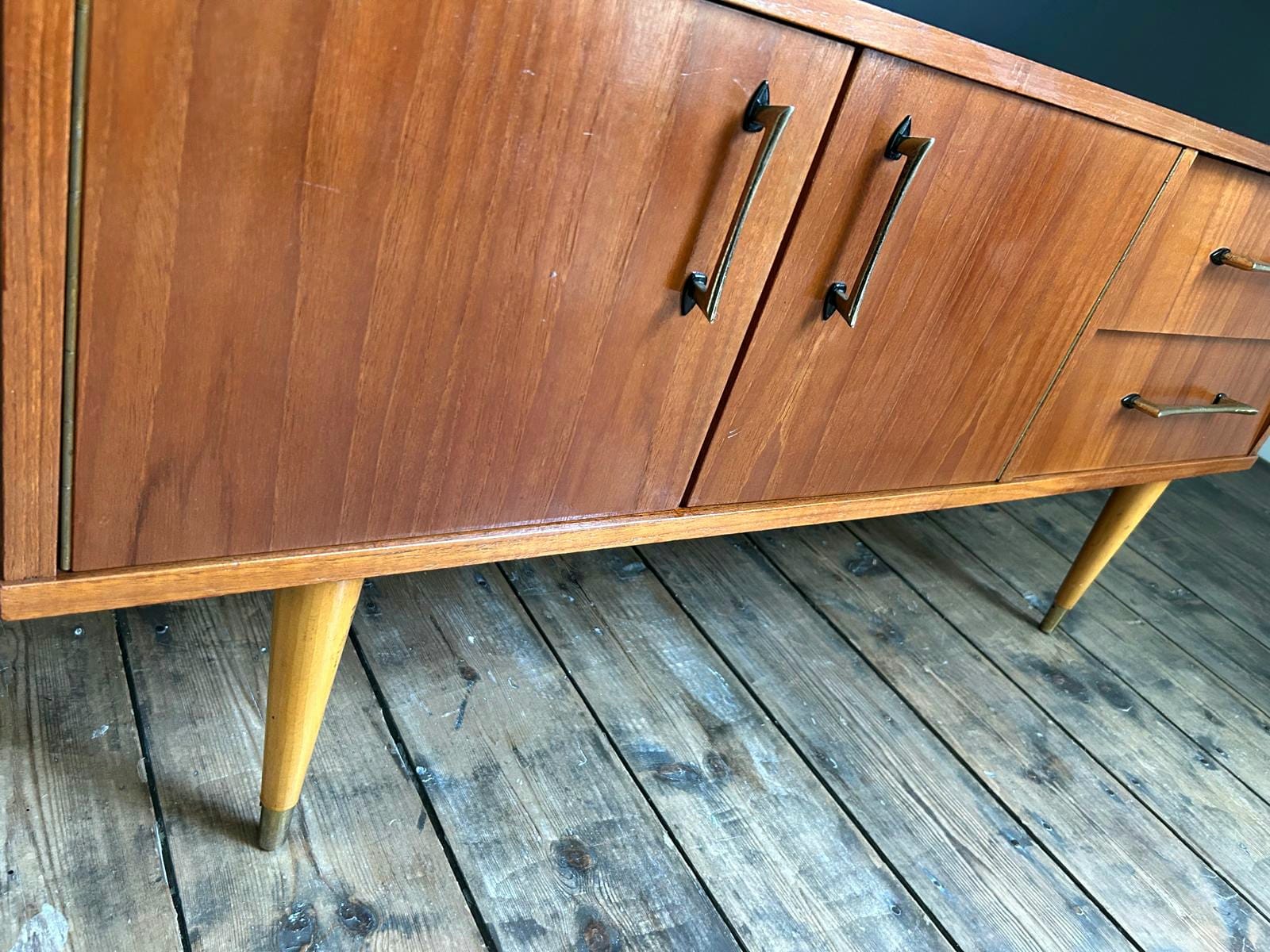 Vintage enfilade, antique TV cabinet.
