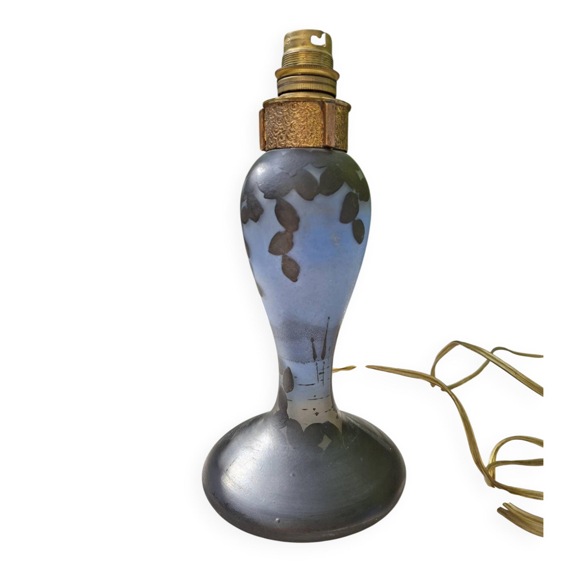 Pied de lampe art nouveau