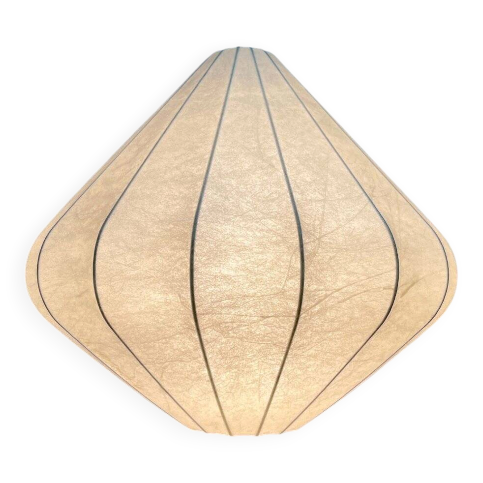 Mid-Century Modern Suspension Cocoon by Friedel Wauer for Goldkant Leuchten, Germany, 1960s