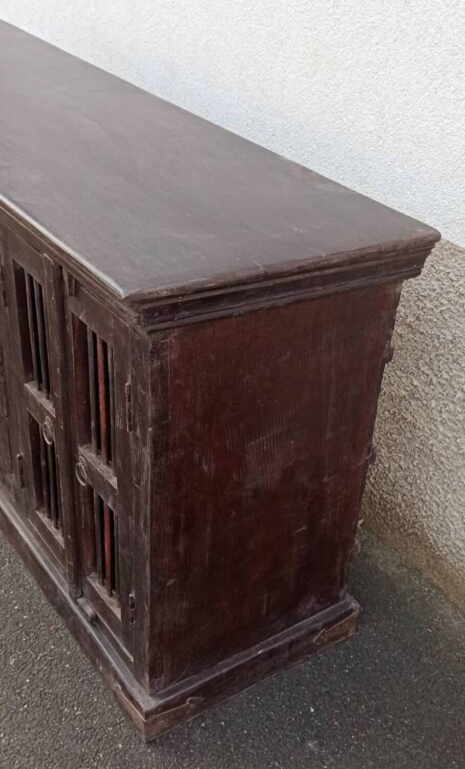 Old wooden sideboard